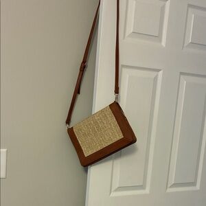 Elegant Brown and Tan Women's Bag